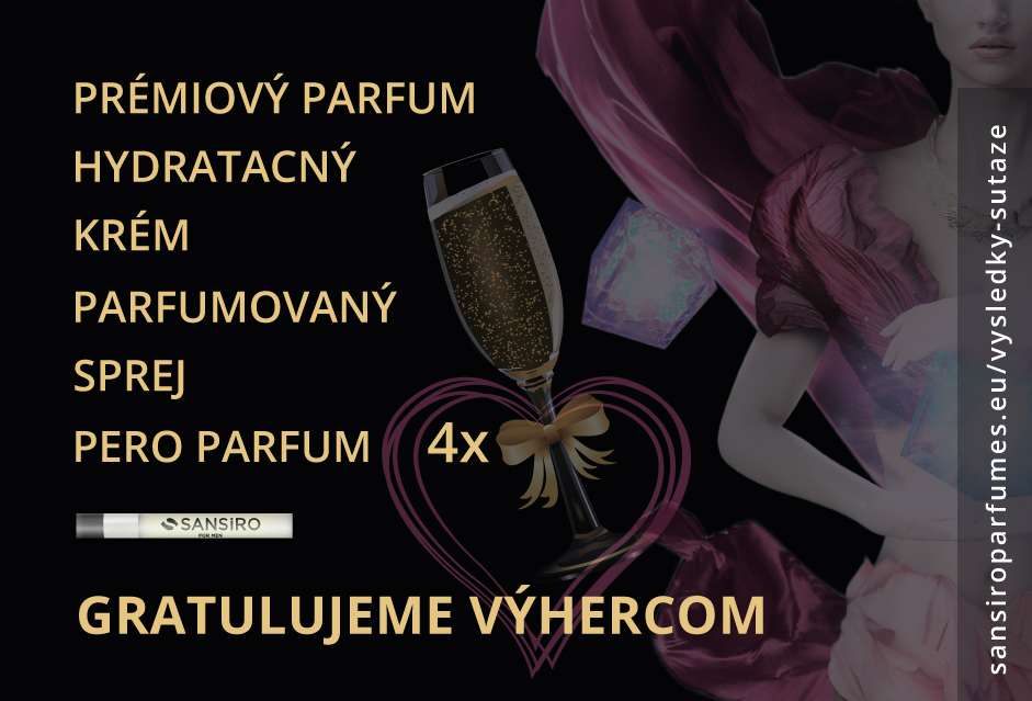 Výsledky súťaže Sansiro Parfumes